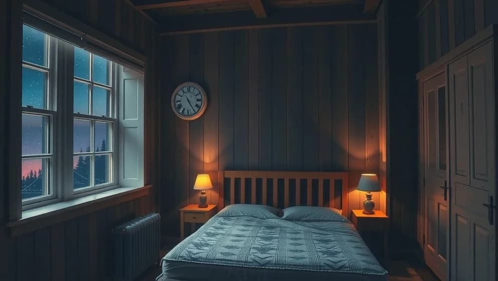 I taket lyser stjärnorna varje natt